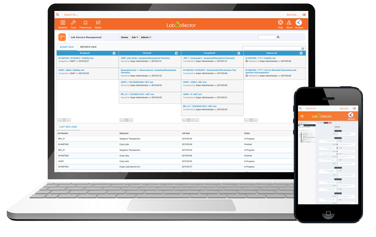 AgileBio Labcollector LIMS Core ELN Lab Management Software AgileBio Labcollector Laboratory Information Management System LIMS + ELN LSM