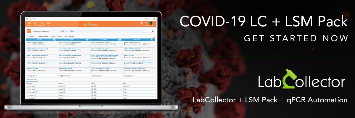 COVID-19 LIMS System by LabCollector