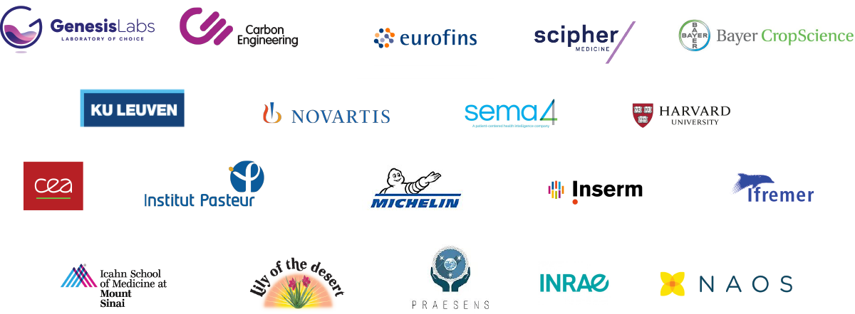logos customers LabCollector LIMS